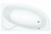 Ванна акриловая асимметричная Эдера 170*110 правосторонняя белая с г/м Базовая плюс