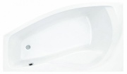 Ванна акриловая асимметричная Майорка 150*90 левосторонняя белая с г/м Комфорт
